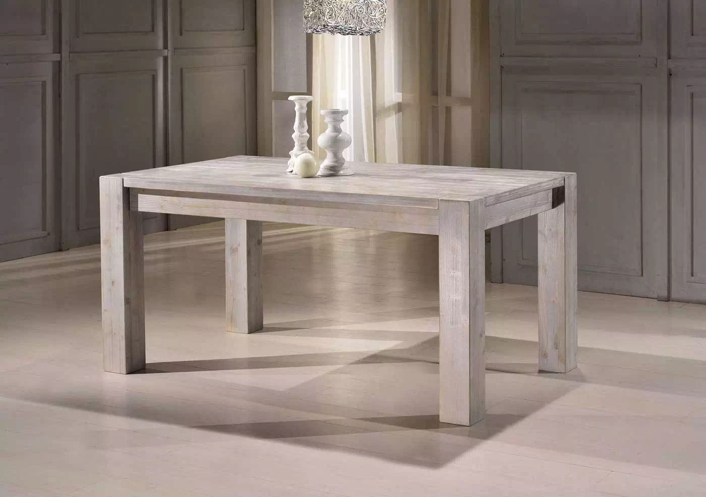 Tavolo fisso artigianale in legno di frassino in vendita a Chieti, Salerno, Potenza e Messina